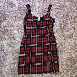 Plaid dress